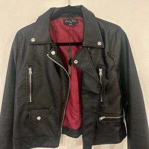 Leather jacket brand new never worn